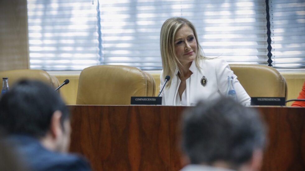 Cristina Cifuentes, en la asamblea de Madrid.