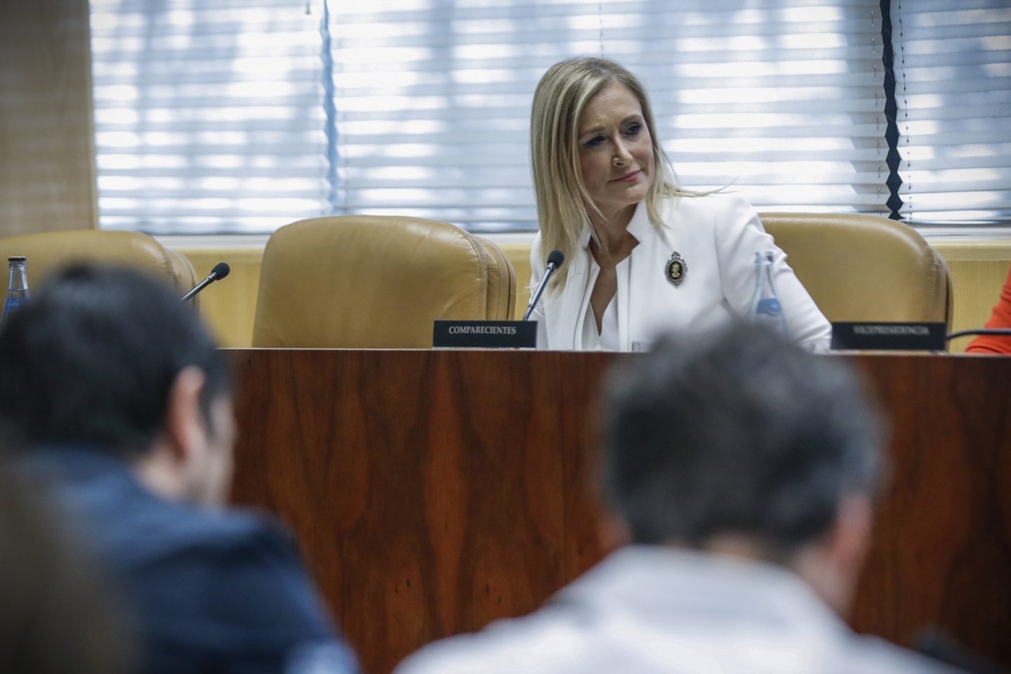 Cristina Cifuentes, en la asamblea de Madrid.