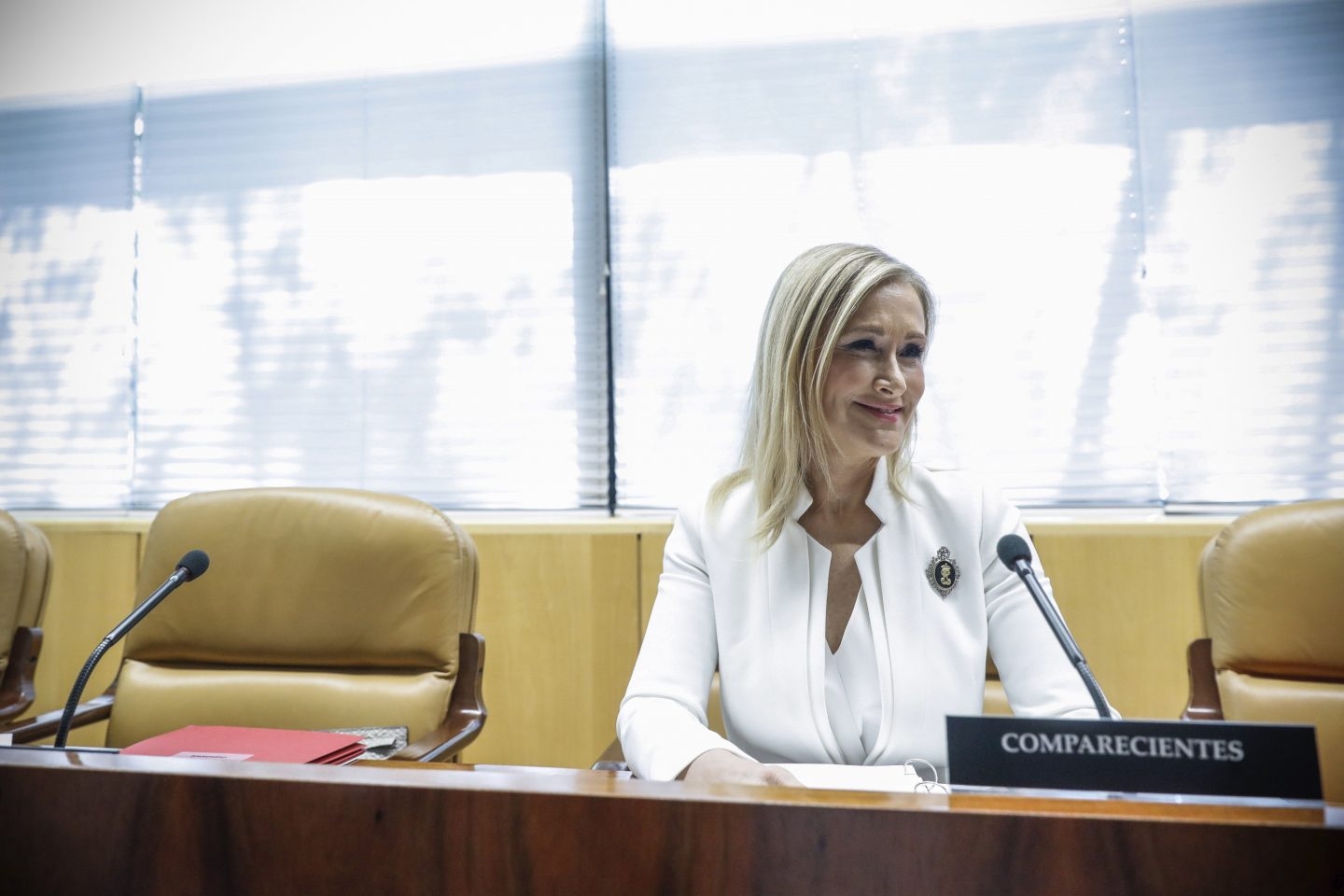 Cristina Cifuentes, en la asamblea de Madrid.