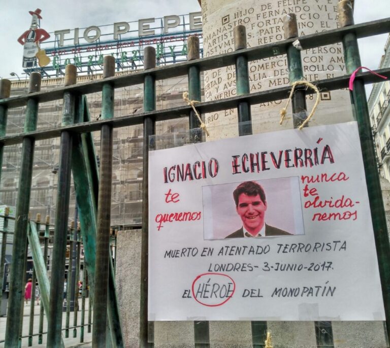 El cuerpo de Ignacio Echeverría llegará mañana a Madrid una semana después del atentado