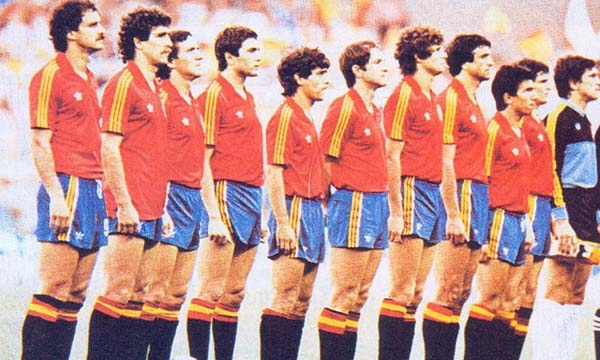 La selección española en el Mundial de Fútbol de 1982.