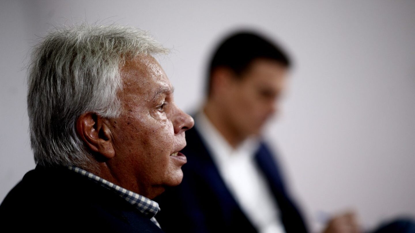 Felipe González y Pedro Sánchez.
