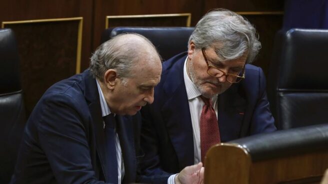 jorge fernández díaz Jorge Fernández Díaz, titular de Interior cuando se nombró a Francisco Gabriel Maroto, esta semana en el Congreso.