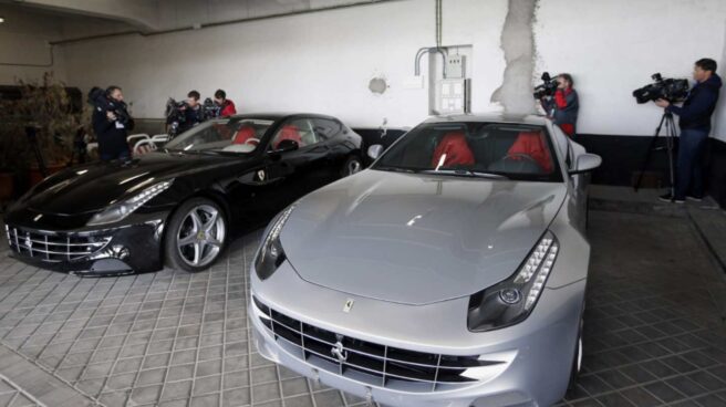 Los Ferrari del rey Juan Carlos.