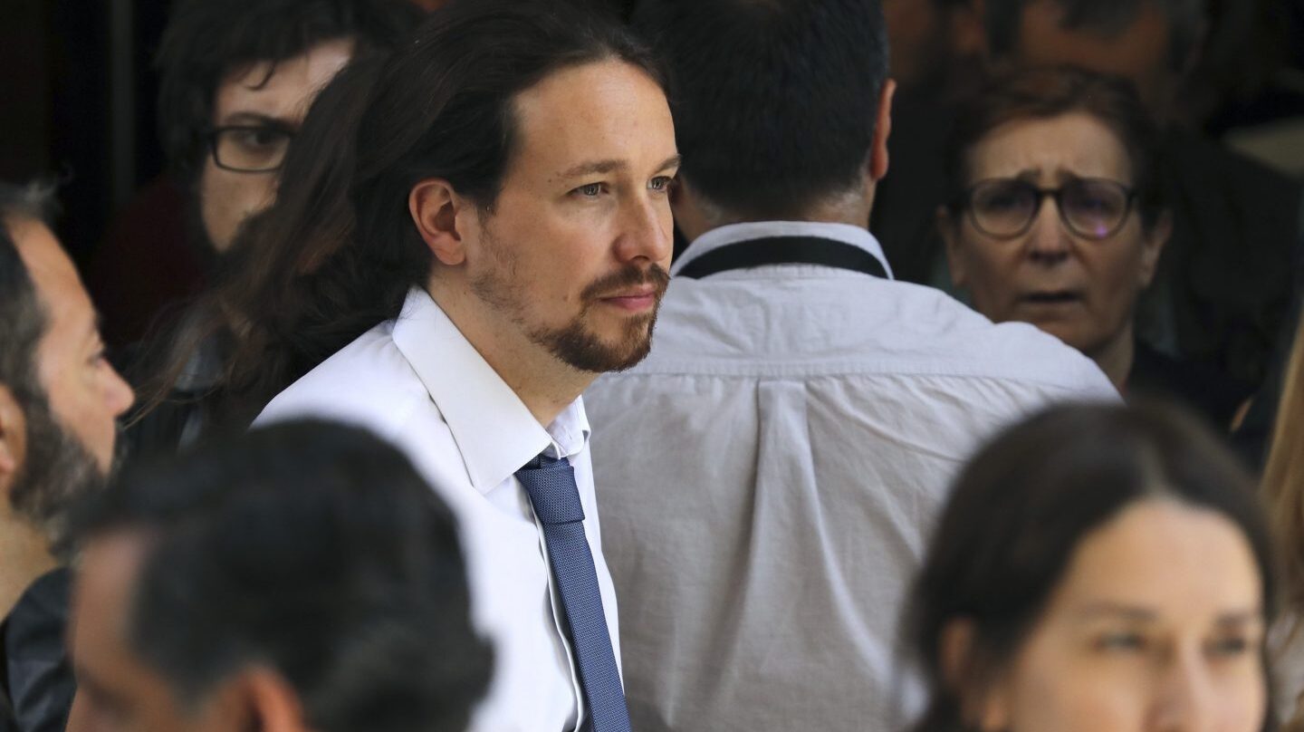 El líder de Podemos, Pablo Iglesias.