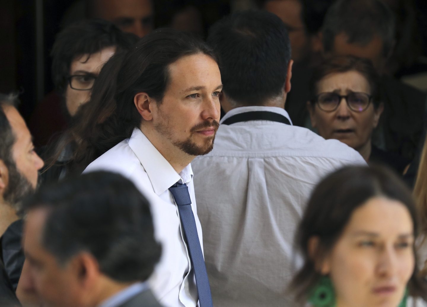 El líder de Podemos, Pablo Iglesias.