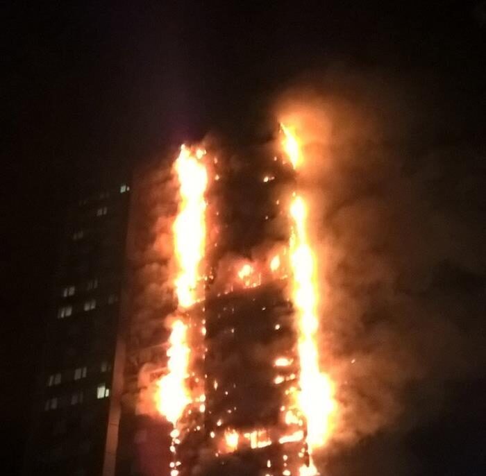 La policía cree que el incendio de la torre Grenfell lo causó un frigorífico averiado