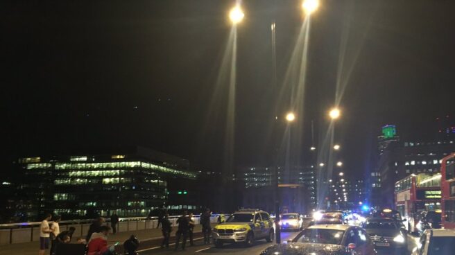 londres Situación en el London Bridge.