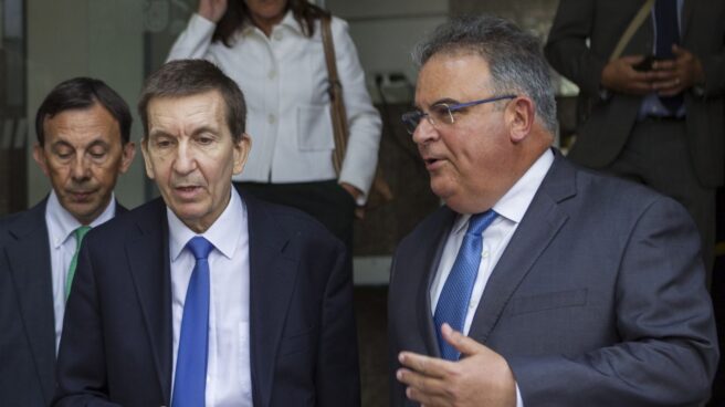 manuel moix Manuel Moix (izquierda), junto al fiscal superior de las islas Baleares, Bartomeu Barceló.