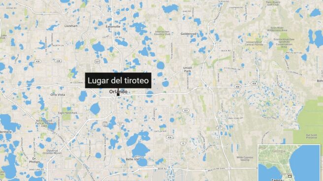 Zona en la que se ha producido el tiroteo. Zona en la que se ha producido el tiroteo.
