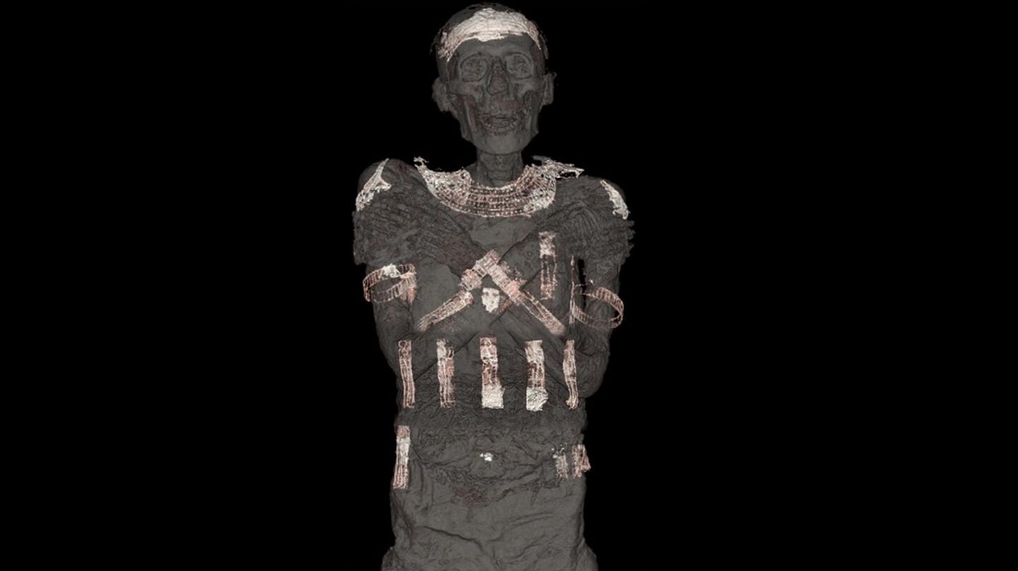 La momia de Nespamedu, sacerdote de Imhotep, habita en Madrid