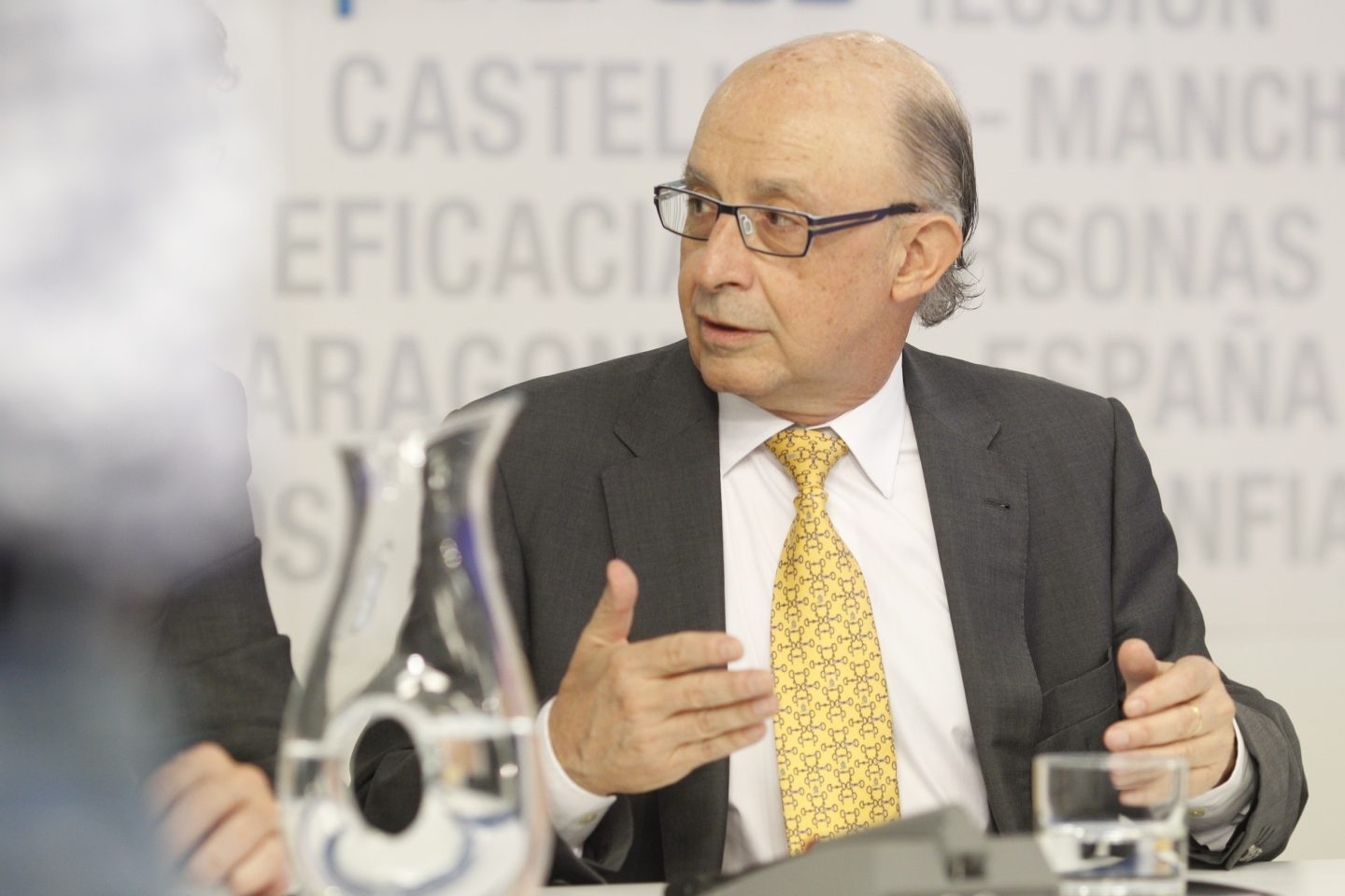 Cristóbal Montoro, ministro de Hacienda.