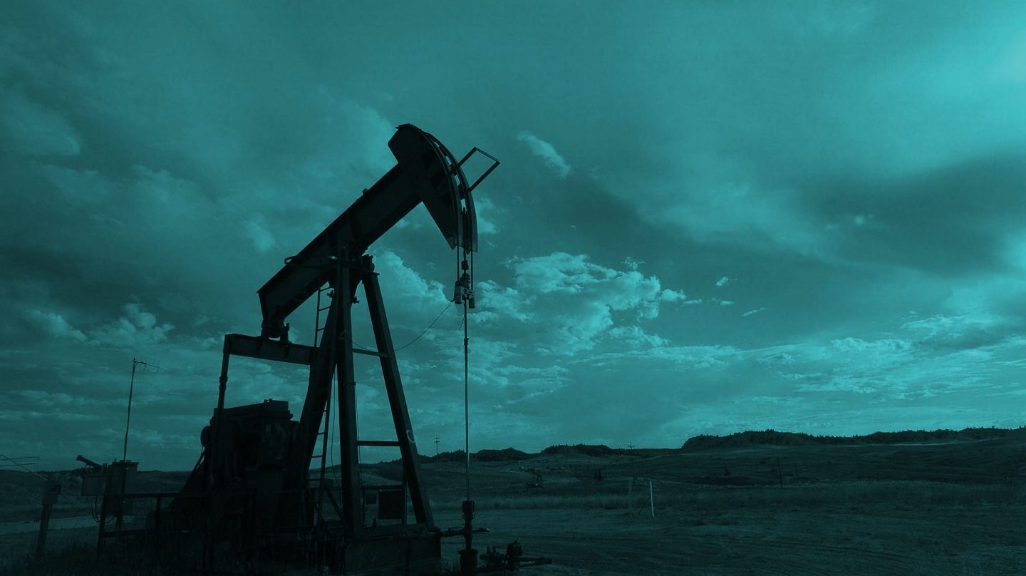Pozo petrolífero.