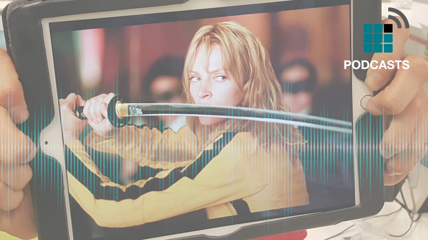 Uma Thurman tiene calor y una katana