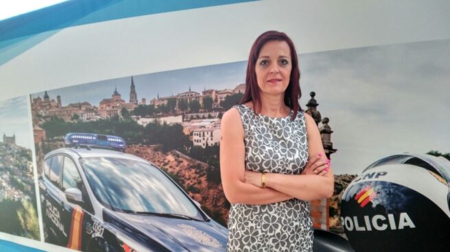 El principal sindicato de la Policía Nacional apoya la manifestación anti-Sánchez Mónica Gracia Sánchez , lider del SUP.
