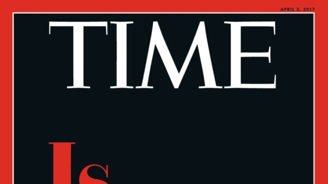 posverdad Portada de la revista 'Time'.
