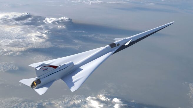 quesst_render_c El avión supersónico que ha diseñado la NASA.
