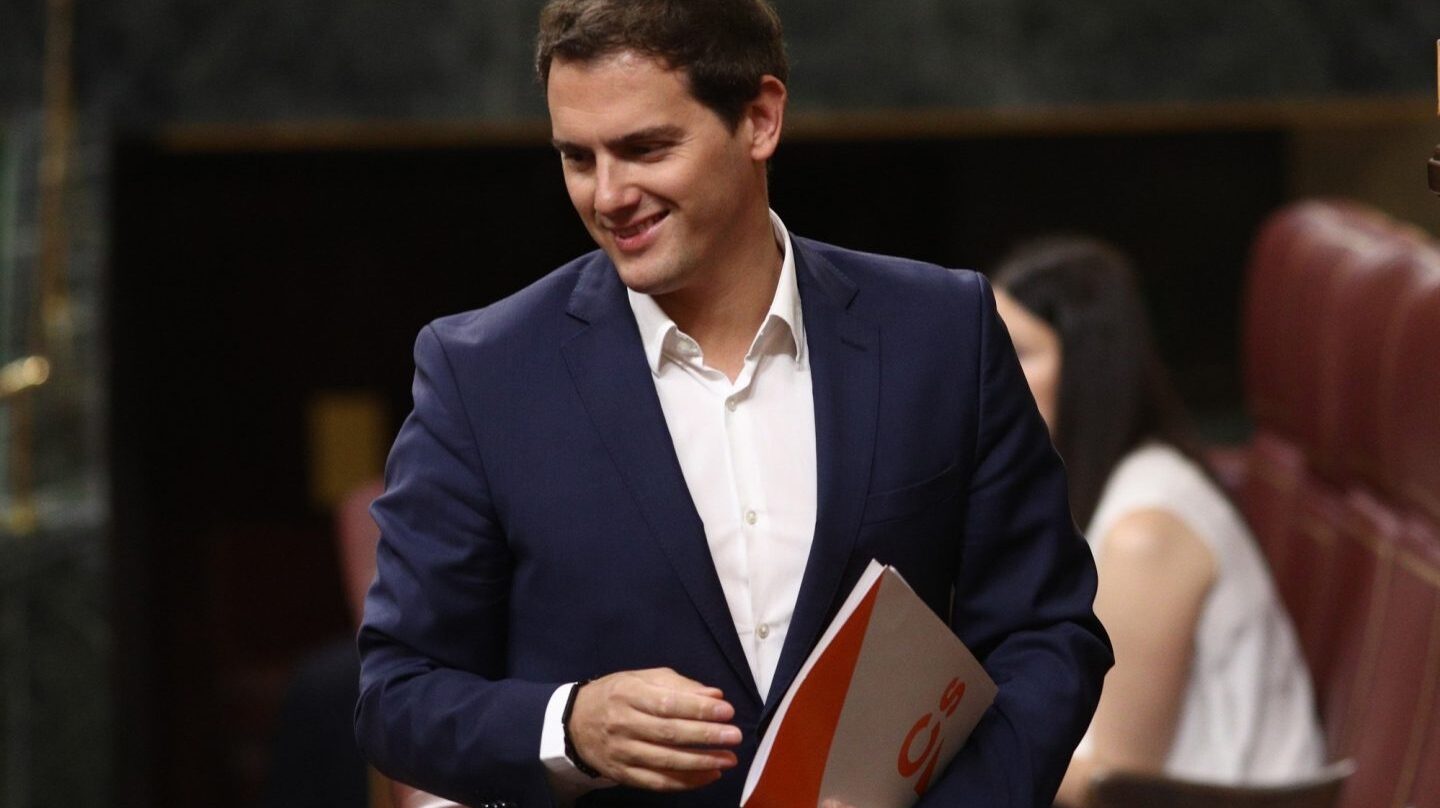El presidente de Ciudadanos, Albert Rivera..
