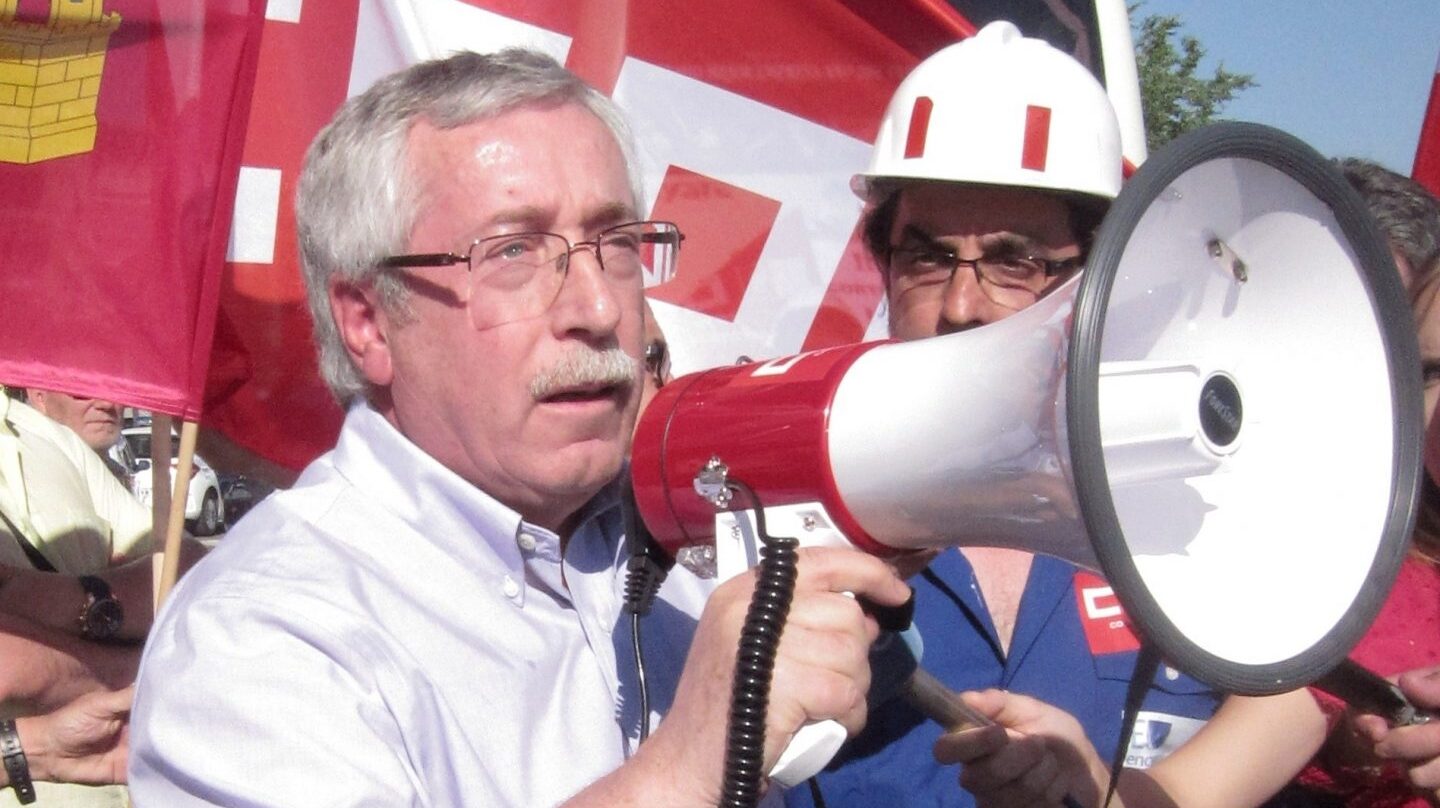 El exsecretario general de CCOO, Ignacio Fernández Toxo, en una manifestación.