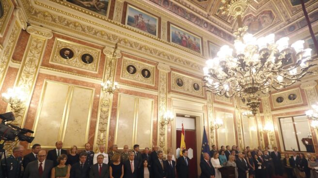 Homenaje a las víctimas del terrorismo, celebrado en el Congreso de los Diputados el martes 27 de junio.