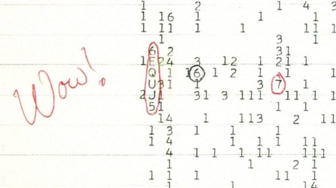 La señal 'Wow!' era extraterrestre, pero no inteligente