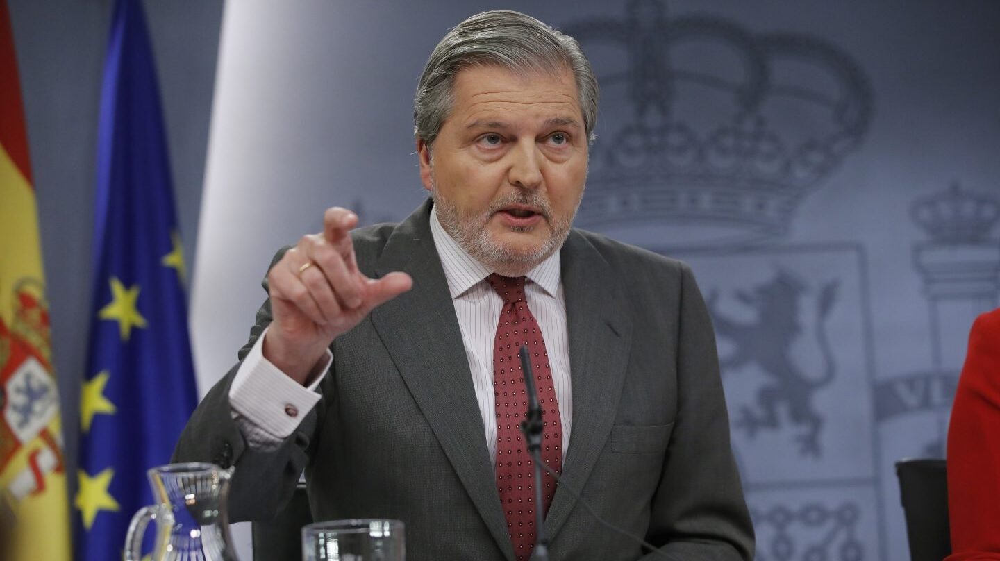 El portavoz del Gobierno y ministro de Cultura, Íñigo Méndez de Vigo.