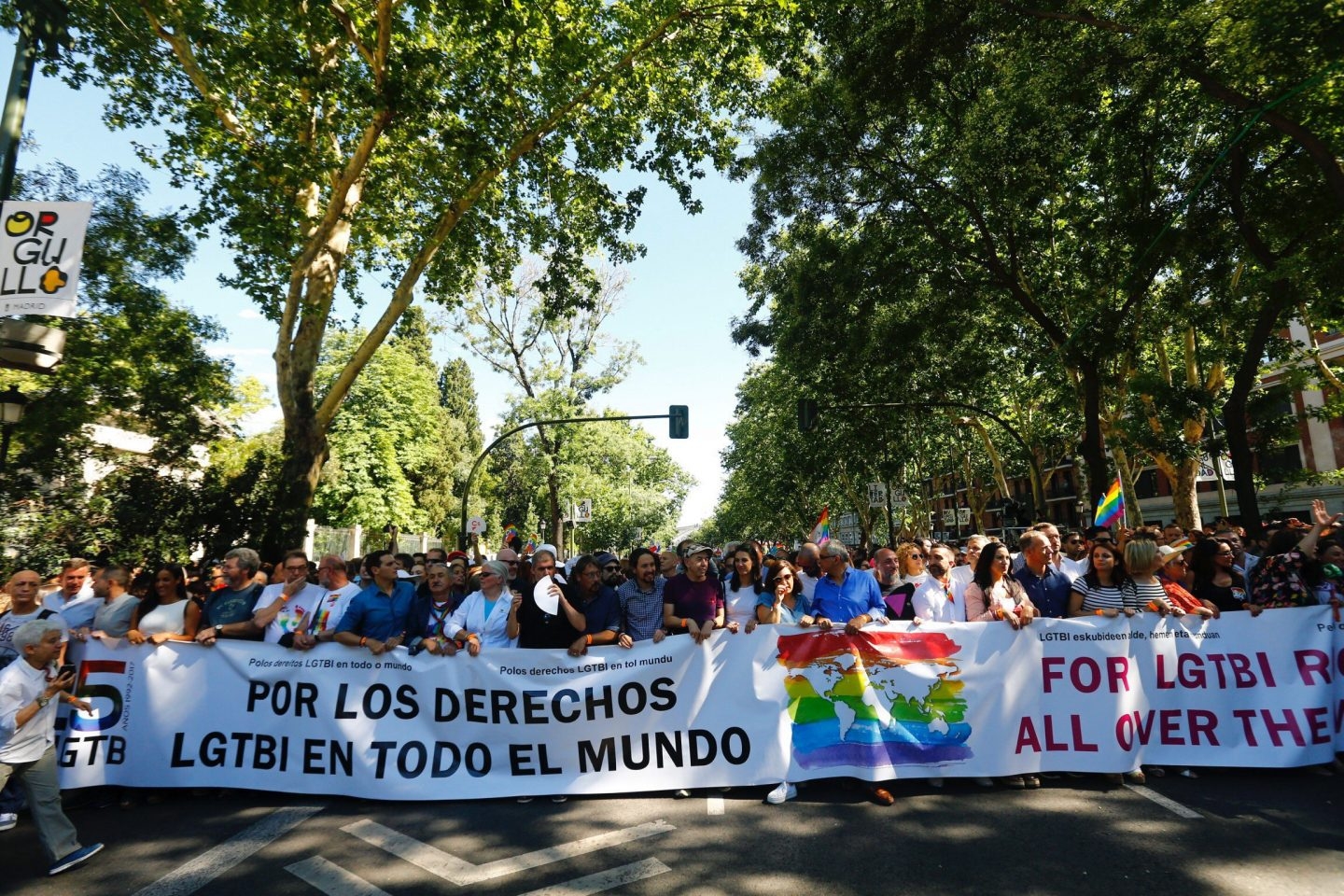 Cristina Cifuentes en el Orgullo: "La causa LGTBI es la causa de la libertad"