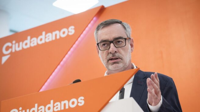 636346872811179503 El secretario general de Ciudadanos, José Manuel Villegas, en la sede madrileña.