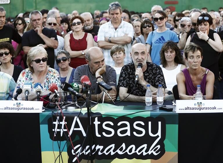 Familiares de los acusados de Alsasua: "Están en juego los derechos humanos de todos"