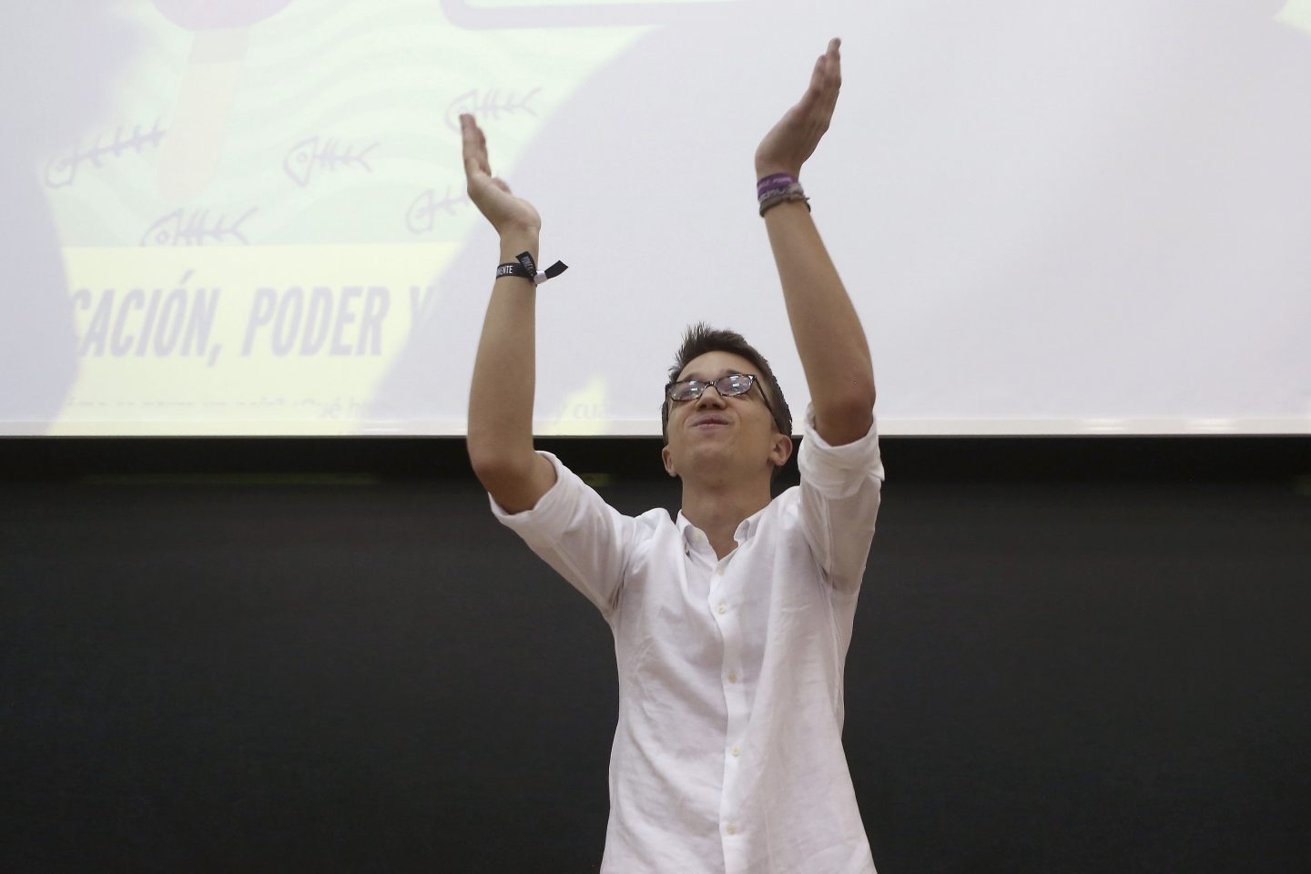 El diputado de Podemos, Íñigo Errejón, durante su participación en la Universidad de Verano, en la que ha defendido mantener con el PSOE una relación de "competencia virtuosa".