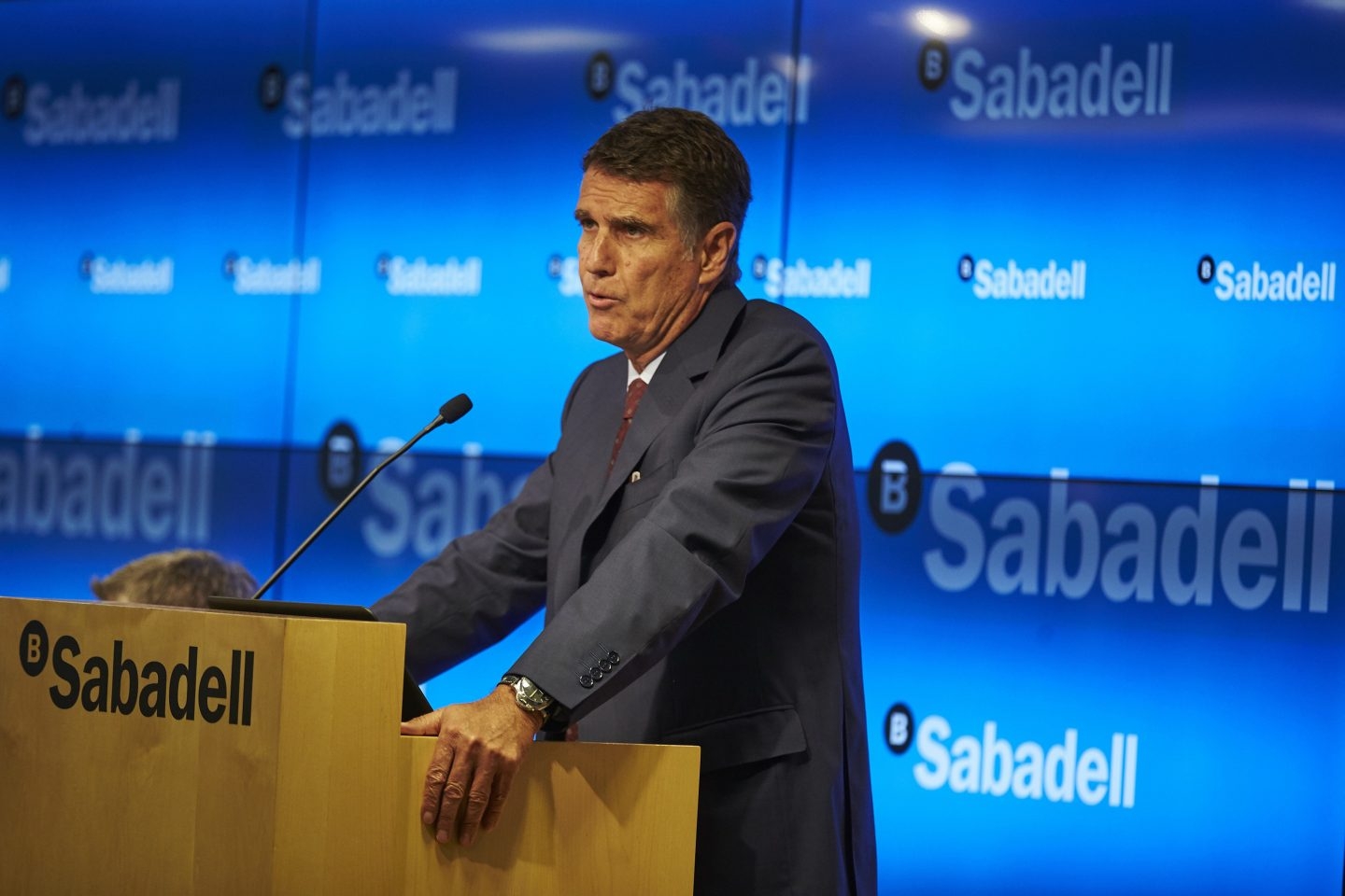 El consejero delegado del Sabadell, Jaume Guardiola.