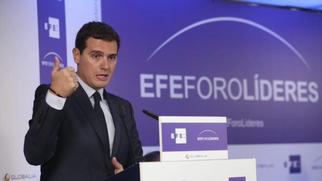 Albert Rivera, en EFE Foro Líderes. Albert Rivera, en EFE Foro Líderes.