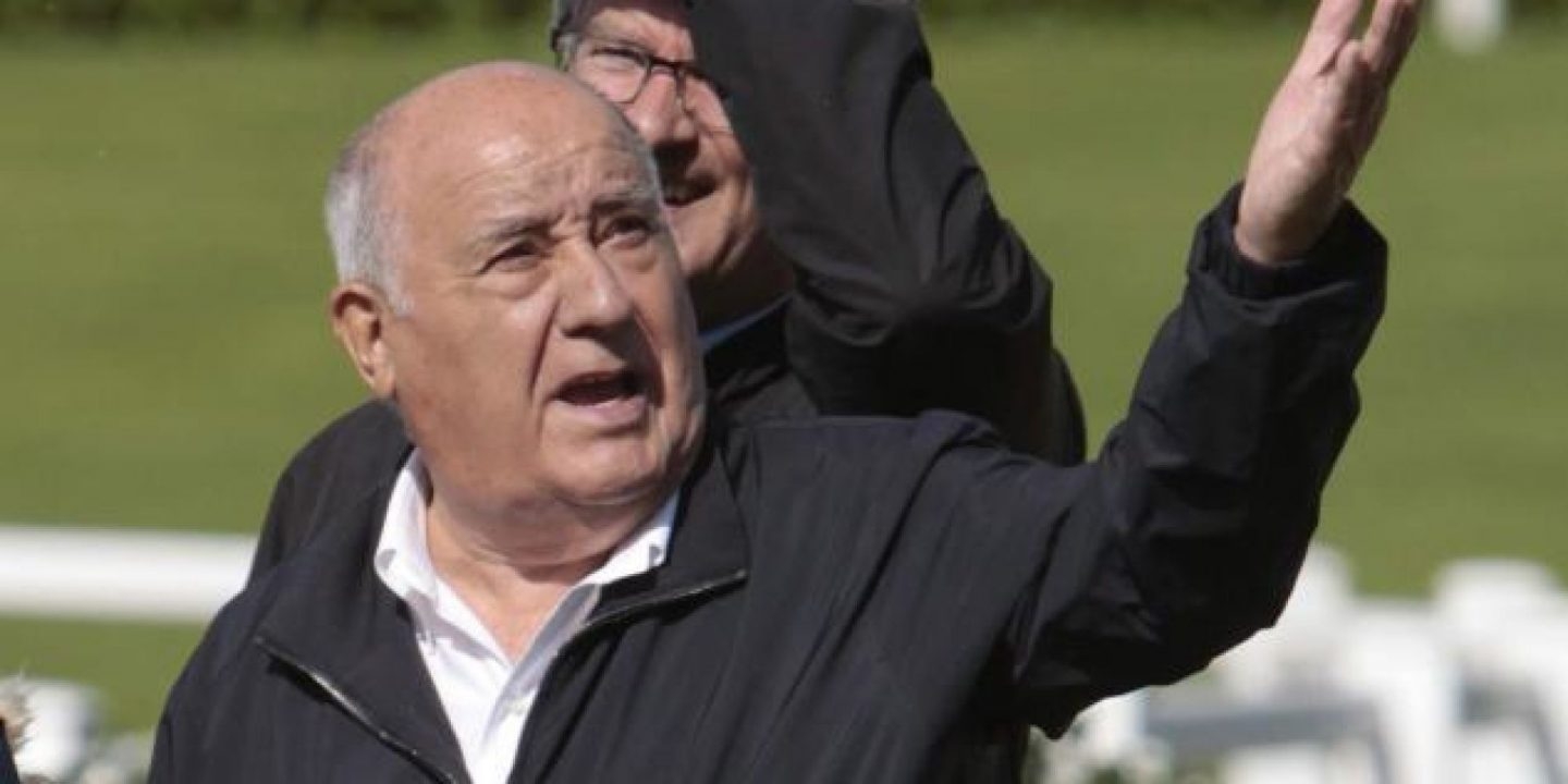 Amancio Ortega es el principal accionista de Inditex.