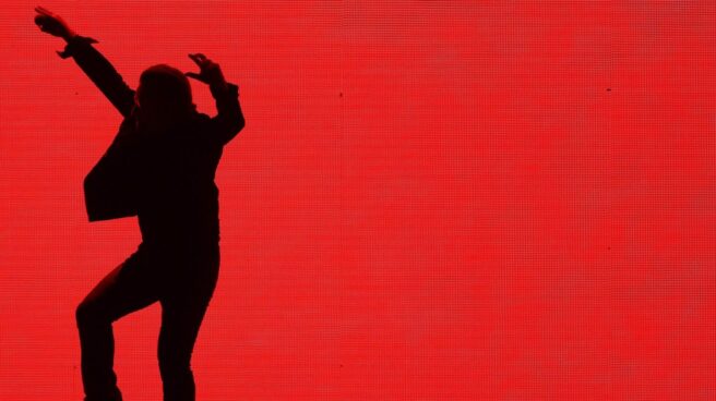 Bono, en el concierto de U2 en Barcelona.