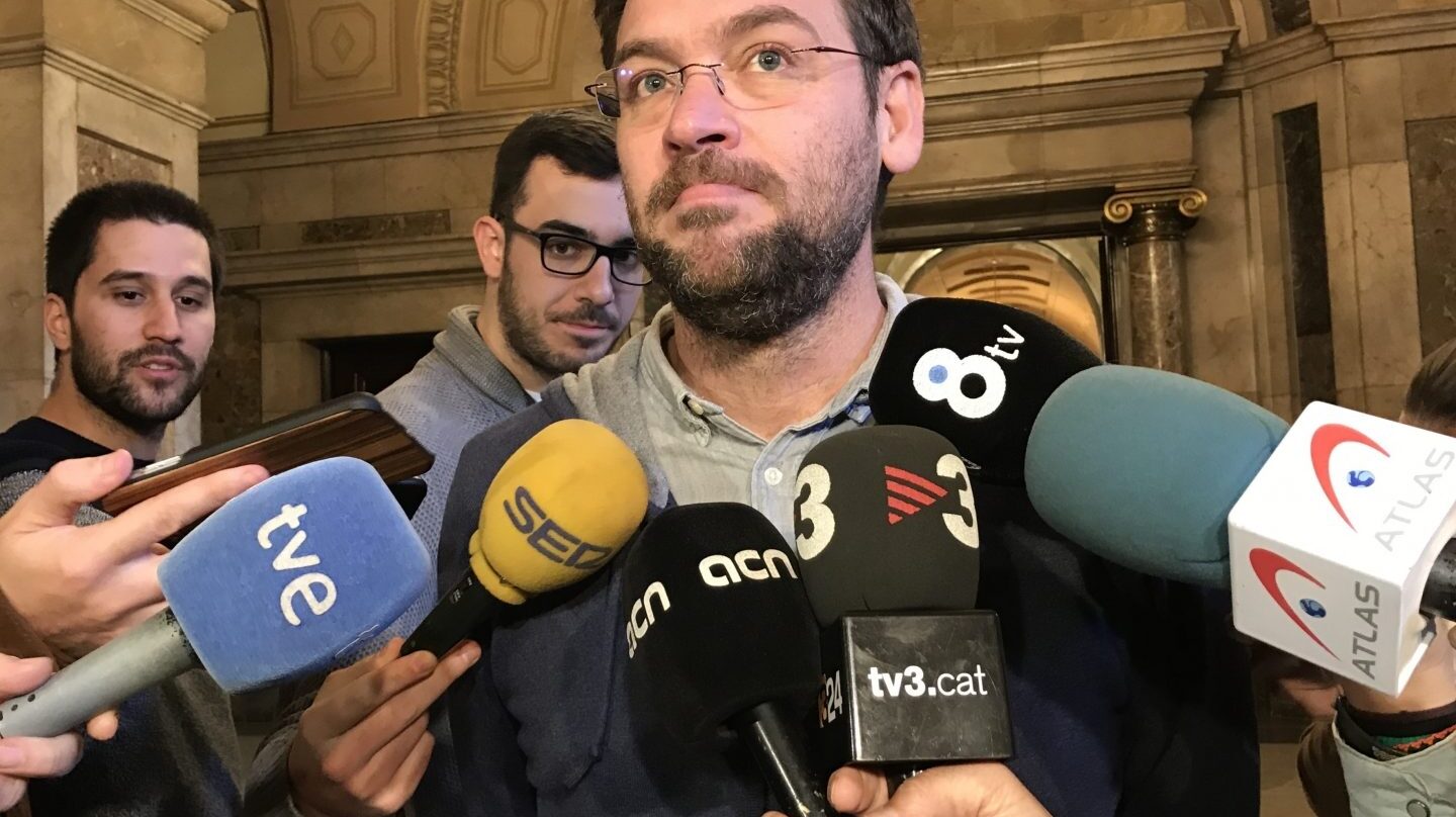 Albano Dante Fachin, líder de Podemos Cataluña.