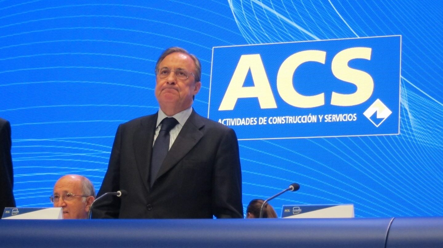 Florentino Pérez, presidente de ACS.