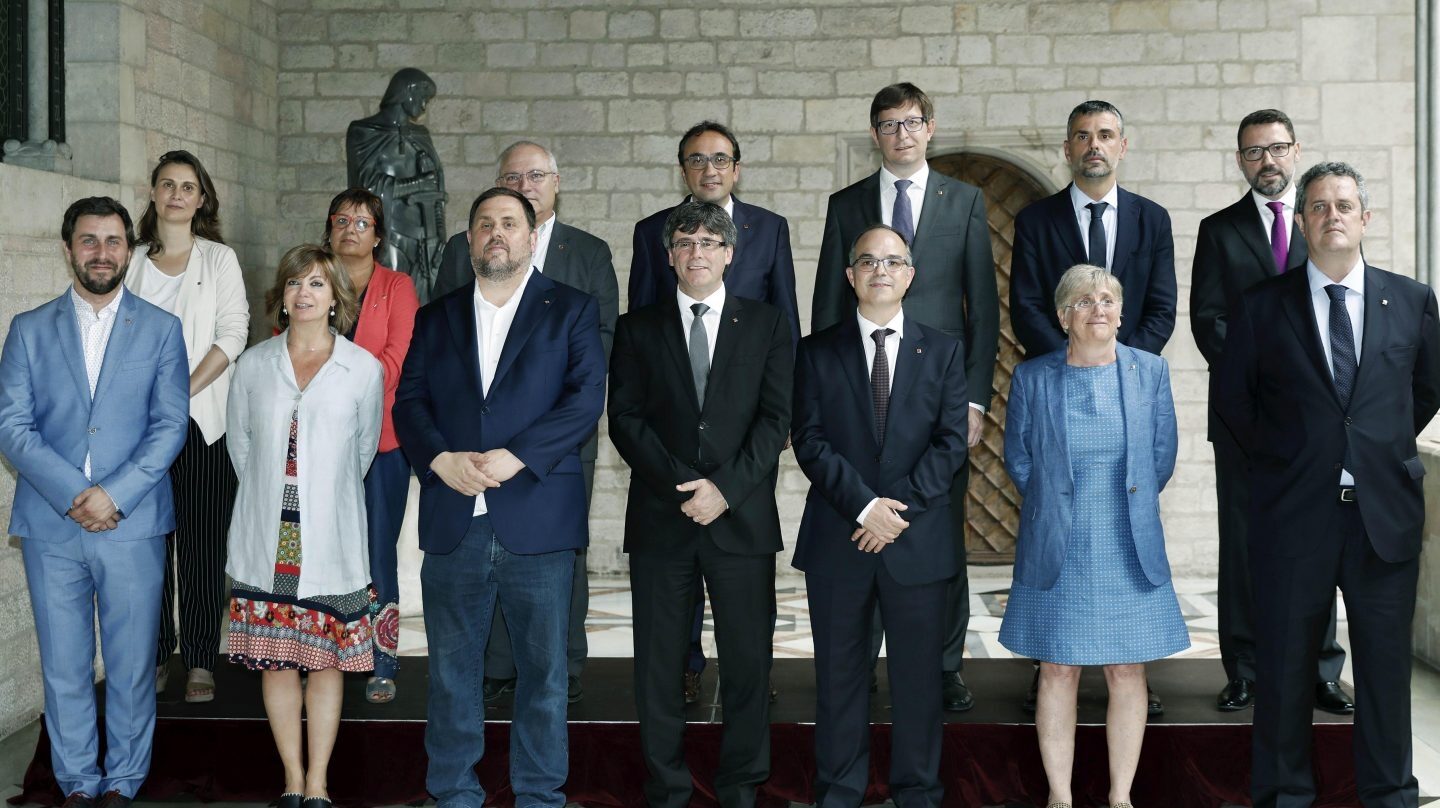 El nuevo Gobierno de Puigdemont.