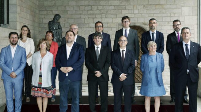 El nuevo Gobierno de Puigdemont.