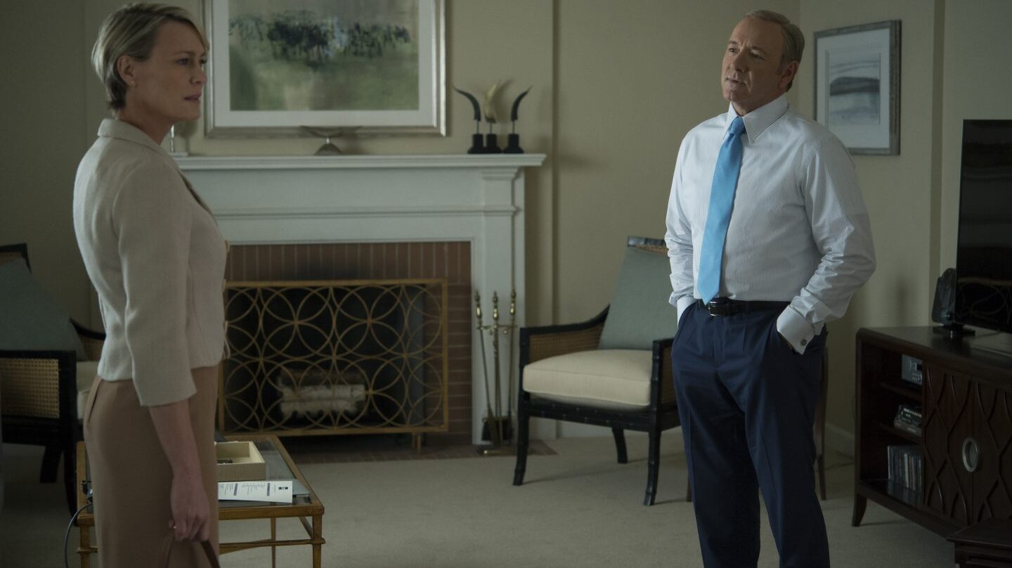 Fotograma de uno de los capítulos de House of Cards.