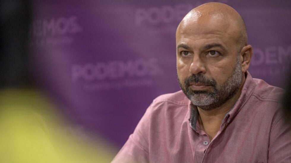 José García Molina, líder de Podemos en Castilla-La Mancha.