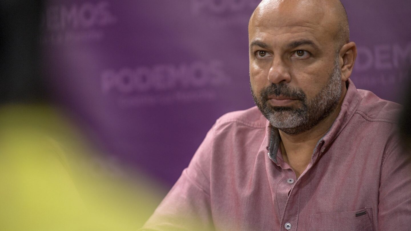 José García Molina, líder de Podemos en Castilla-La Mancha.