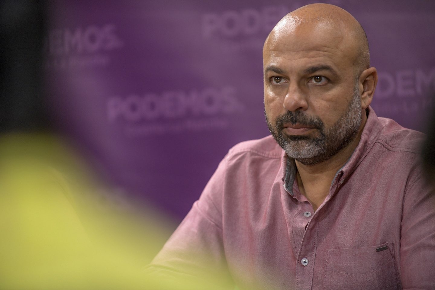 José García Molina, líder de Podemos en Castilla-La Mancha.