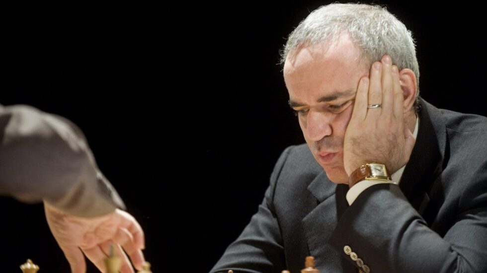 Kasparov, en una partida.