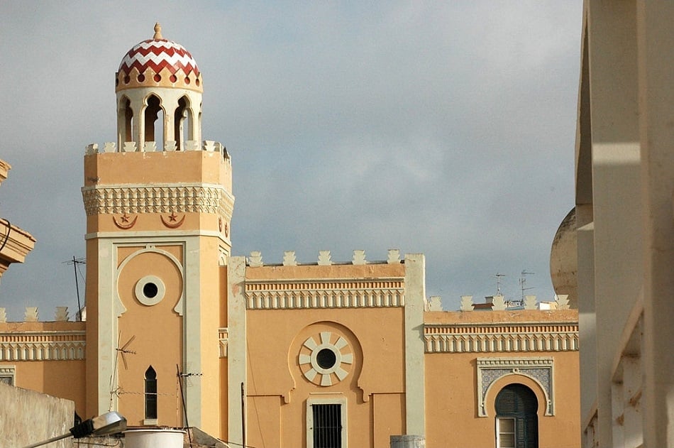 Vista general de una mezquita de Melilla.