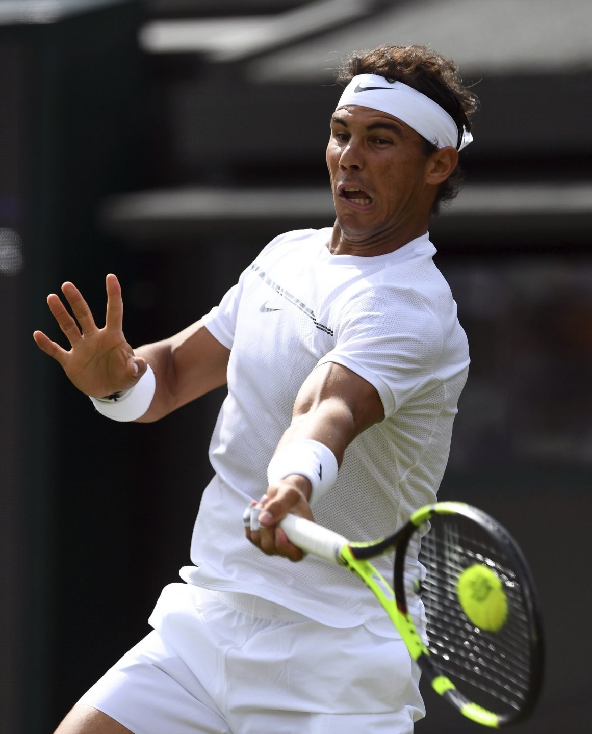 Rafa Nadal, en Wimbledon.