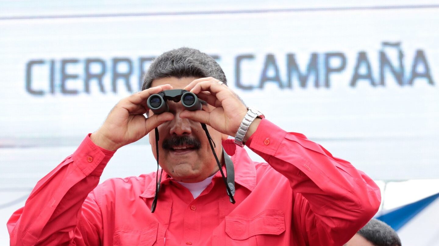 Nicolas Maduro, durante un acto en Caracas.