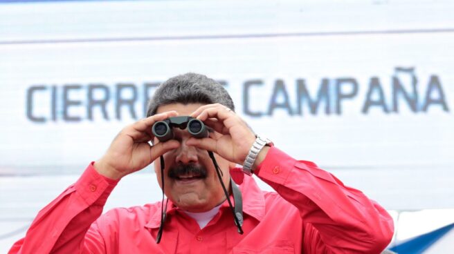 Nicolas Maduro, durante un acto en Caracas. Nicolas Maduro, durante un acto en Caracas.