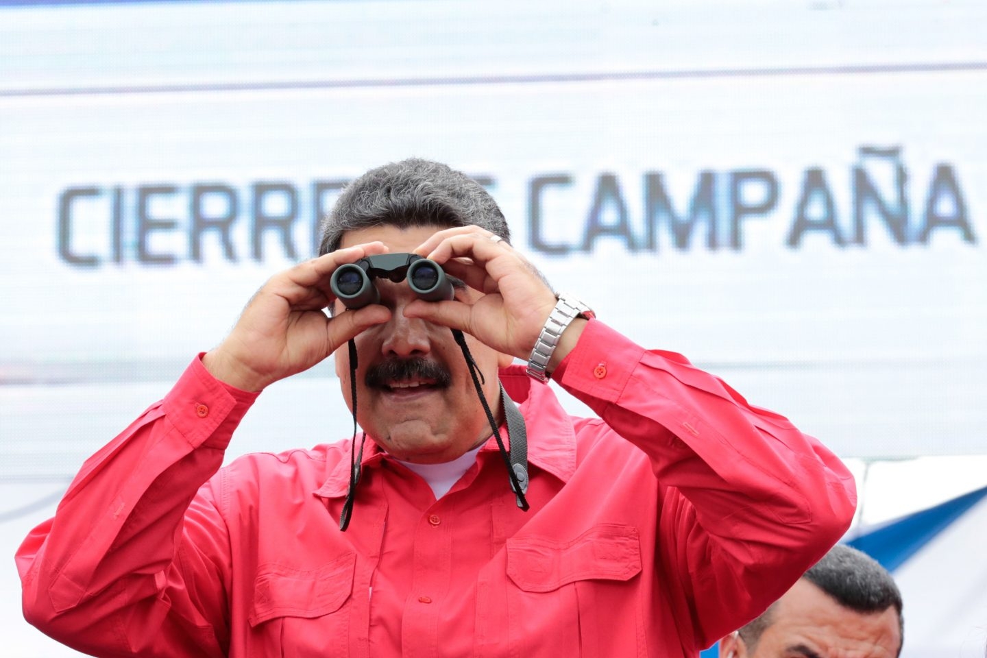 Nicolas Maduro, durante un acto en Caracas.