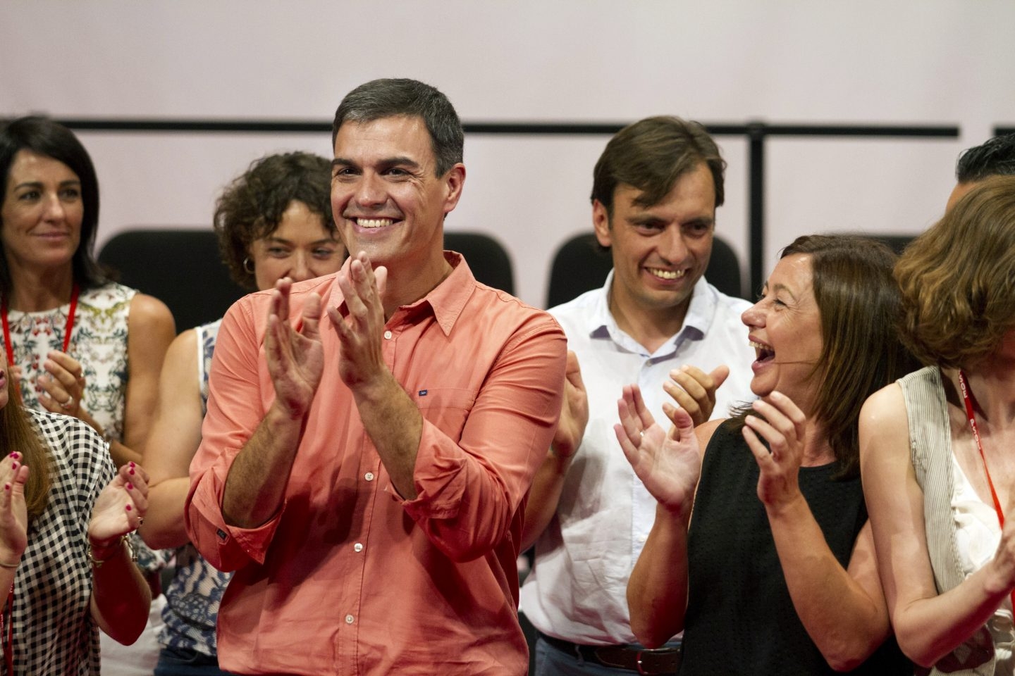 Pedro Sánchez en un acto en Baleares.