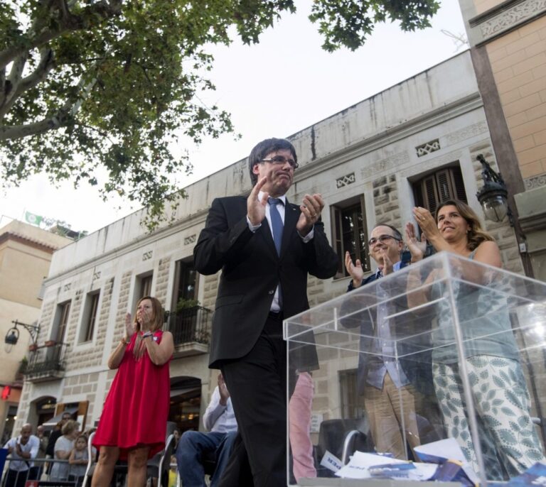 Puigdemont alardea de tener 18.000 urnas escondidas para el 1 de octubre